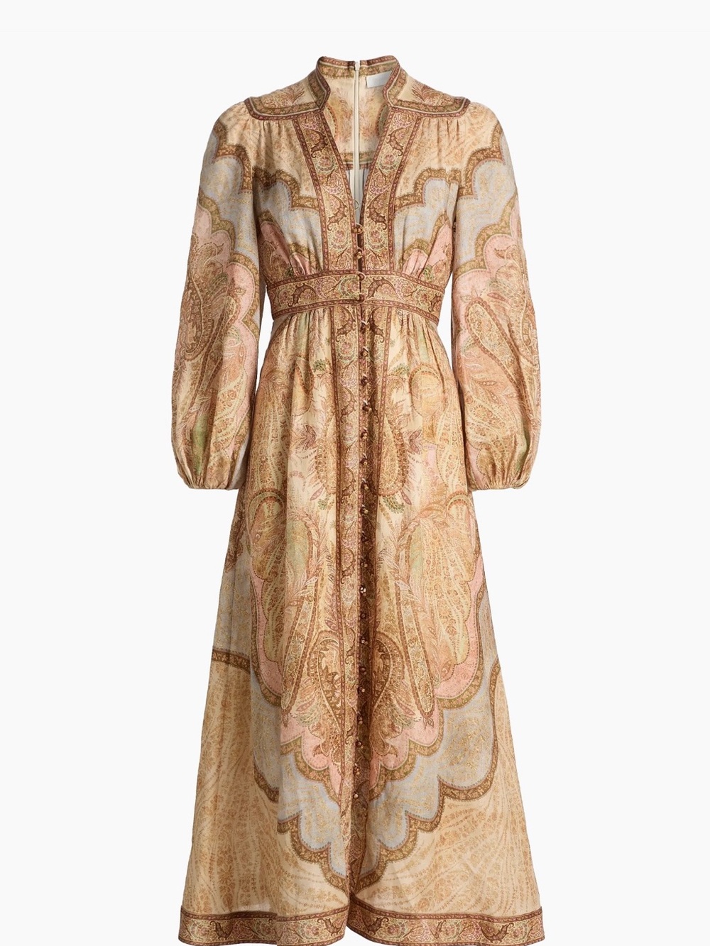 Zimmermann Wanderlust Plunge Dress